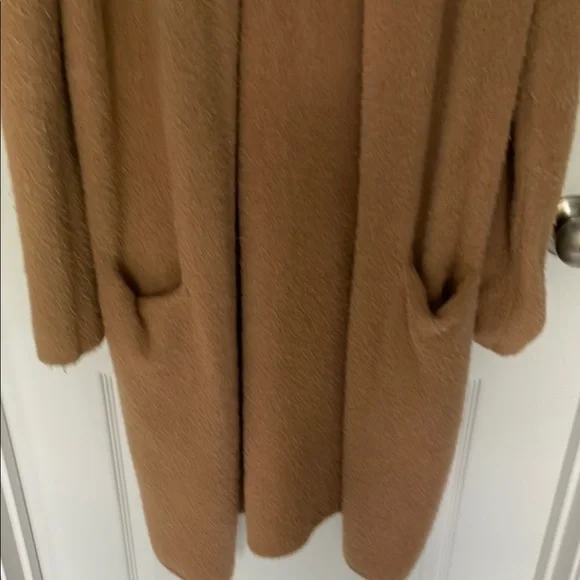 Anthropologie Tan Cardigan Sweater Duster - Picture 2 of 3